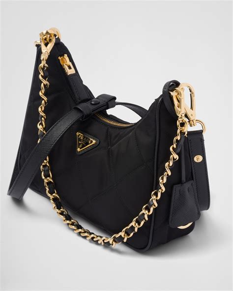 prada iconic bag nylon|prada nylon bag re edition.